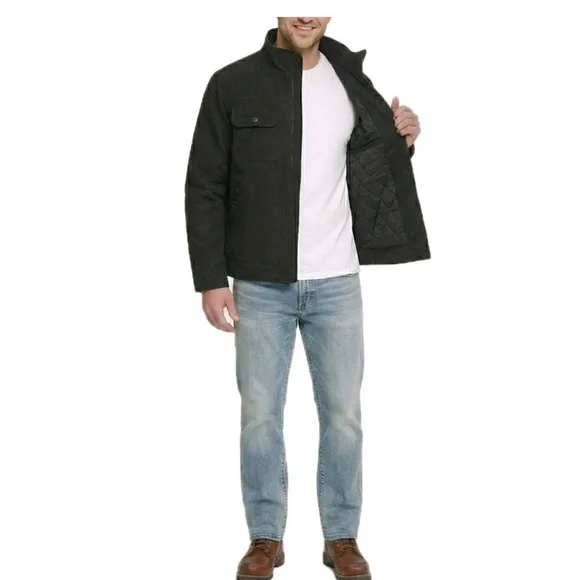 Men's Black Levi’s Jacket - Picture 3 of 14
